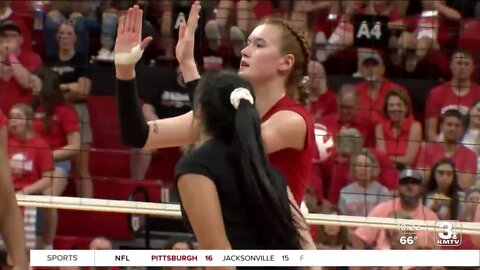 HIGHLIGHTS: NU Volleyball Red-White Scrimmage