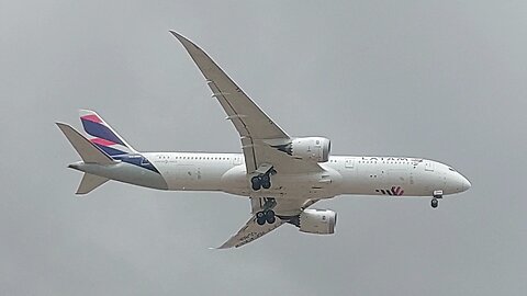 Boeing 787-9 Dreamliner CC-BGJK coming from Guarulhos to Fortaleza