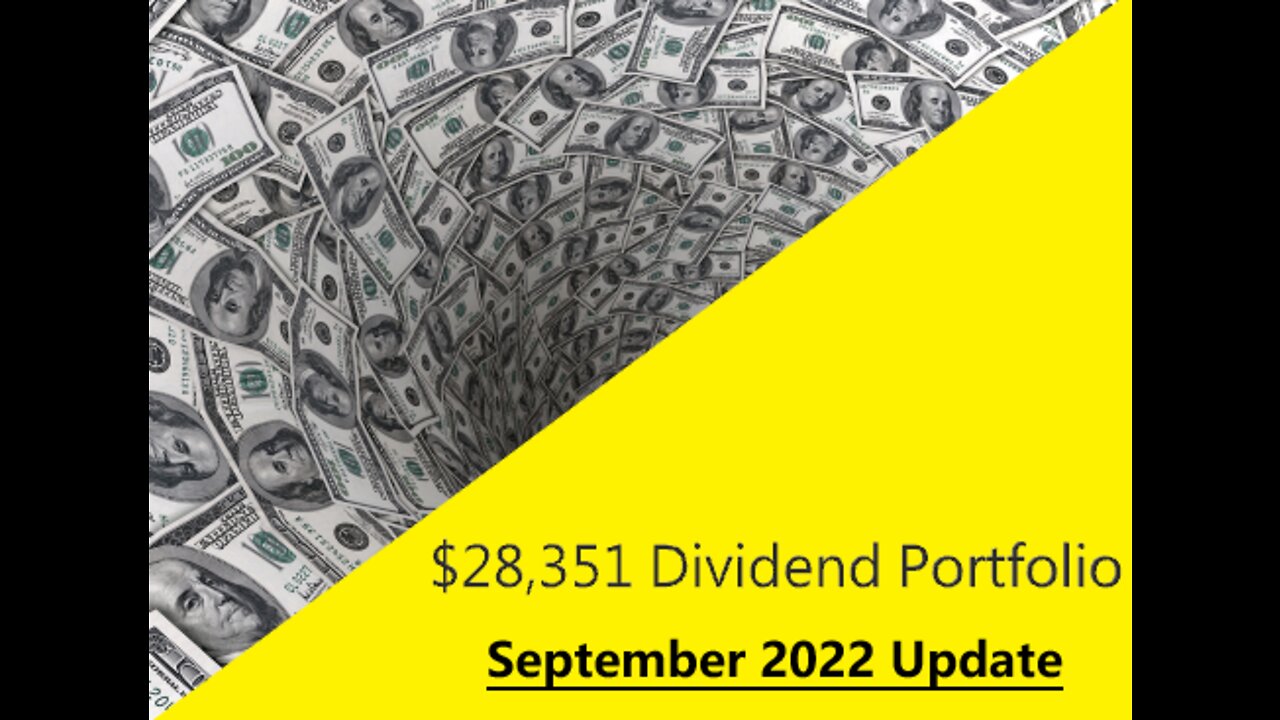 Dividend monthly update for September 2022