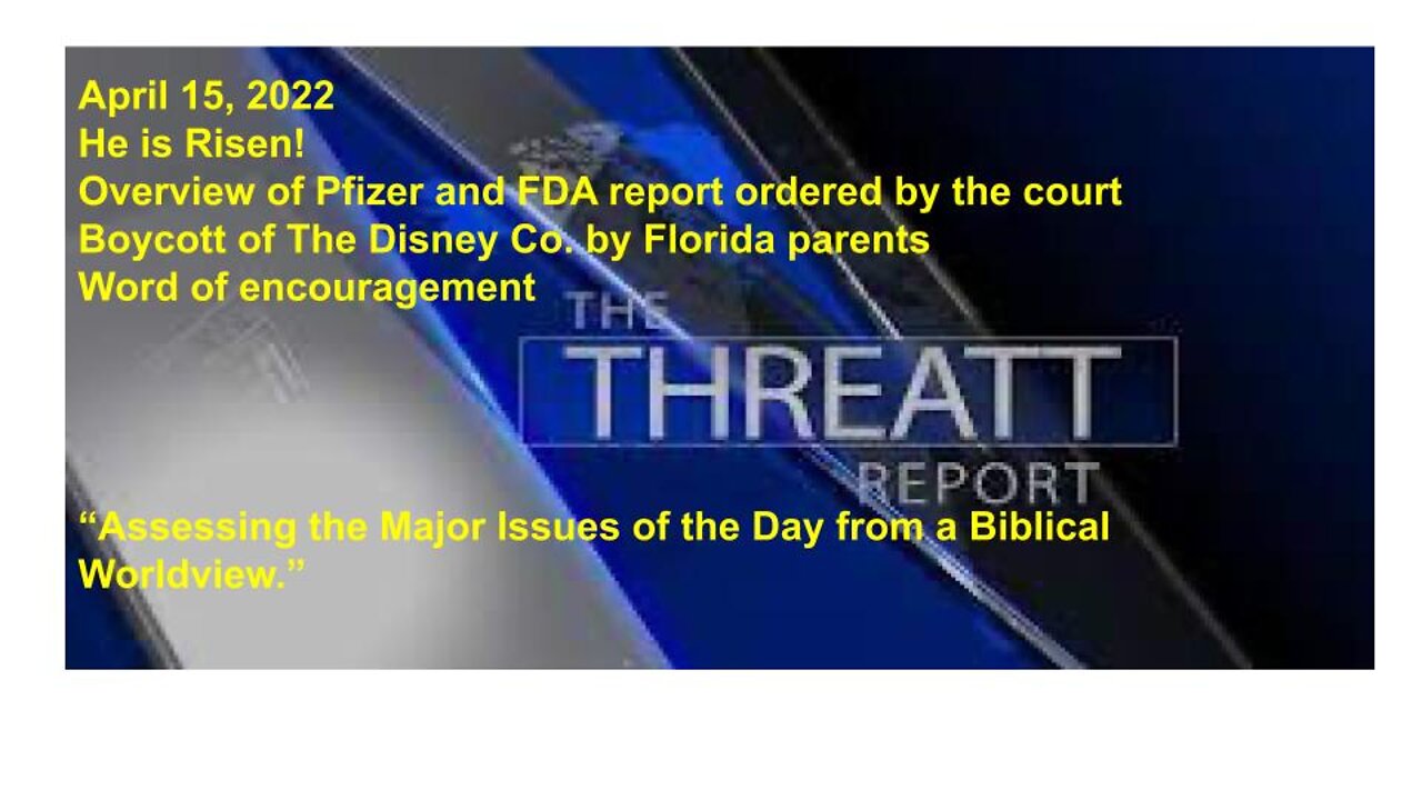 Threatt Report for April 15 2022