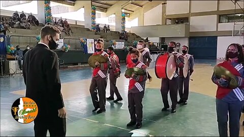 BANDA DE PERCUSSÃO ALFREDO TENORIO 2021 NA ETAPA FINAL 2021 DA I COPA RECIFE DE BANDAS ESCOLARES