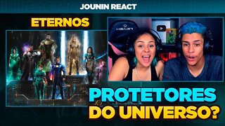 Eternos | Marvel Studios | Trailer Dublado | [React em Casal] 🔥