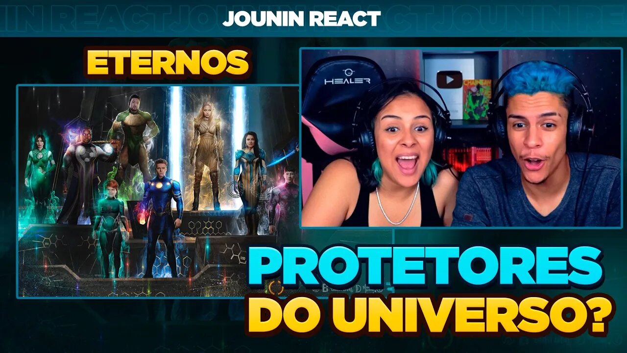 Eternos | Marvel Studios | Trailer Dublado | [React em Casal] 🔥