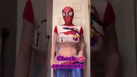 SpiderMan Girl #shorts #foryou #fyp #spiderman #spidermangirl #viral #funny #tiktok #trending