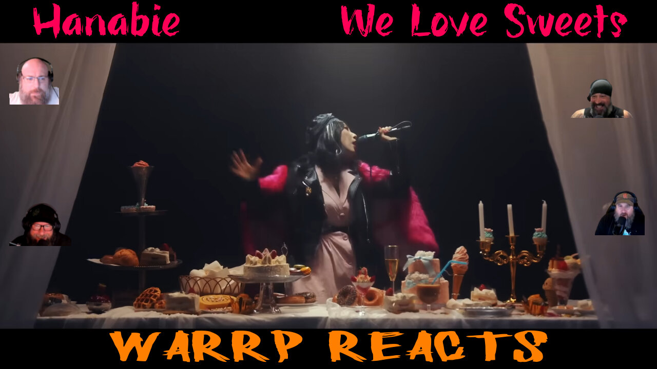 IS THIS JAPANESE DEATHCORE?! WARRP Reacts to We Love Sweets By Hanabie! #firsttimereaction