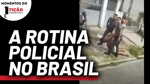 Policiais invadem casa e espancam trabalhador em São Paulo | Momentos do Tição, Programa de Preto