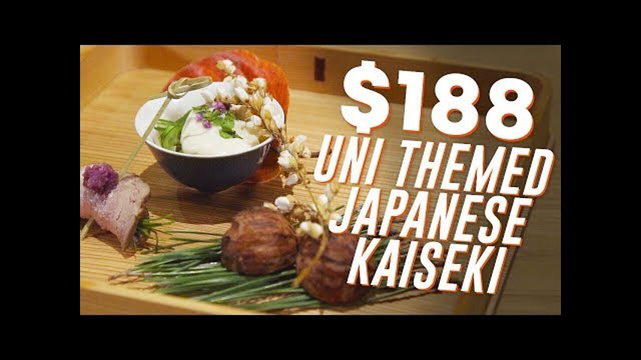 $188 Uni-Themed Japanese Kaiseki Menu: Yoshi Restaurant