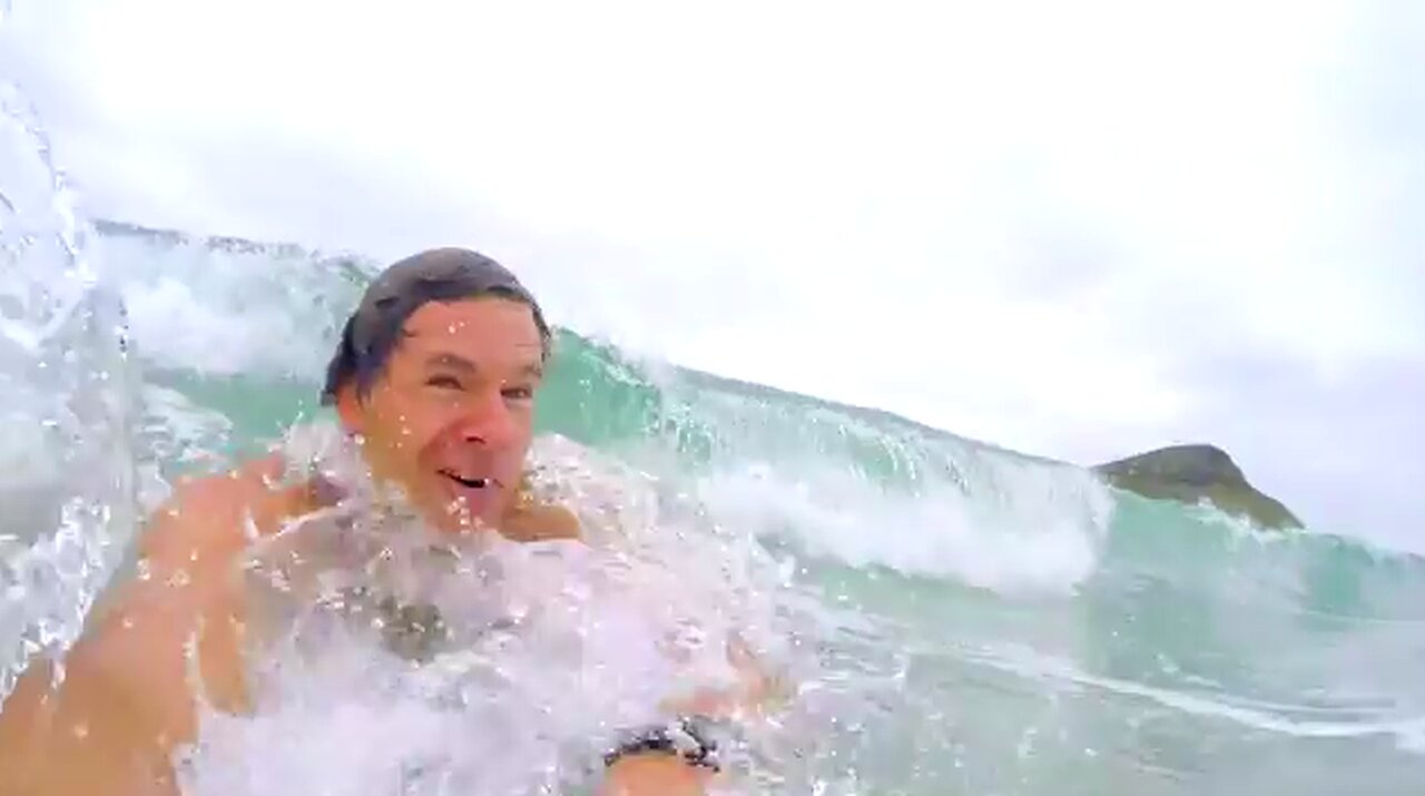 Surfing at Recreio dos Bandeirantes, RIO de JANEIRO