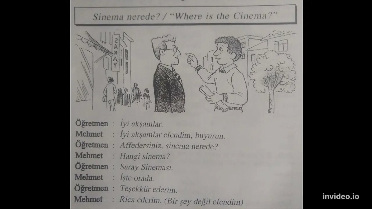 Lesson 2C "A Practical Course in Turkish"