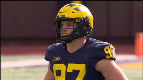 Payton Thorne, Aidan Hutchinson look ahead to Michigan vs. Michigan State