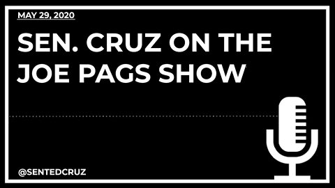 Cruz Speaks With Joe Pags About George Floyd, Twitter Violating US Sanctions Against Iran