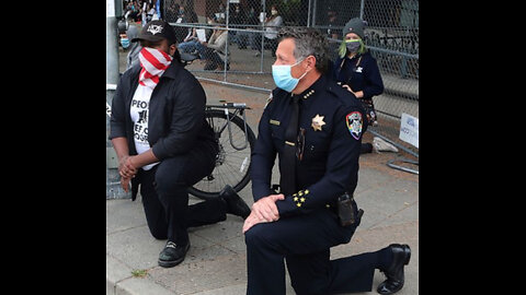 Sheriff Chris Swanson speaks at the aids rally (Harris an Brown fuck)