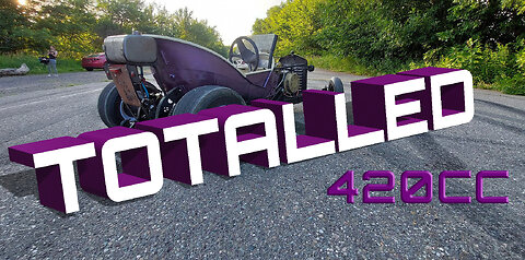 DESTROYED 400CC Wheelbarrow REBUILD PART1