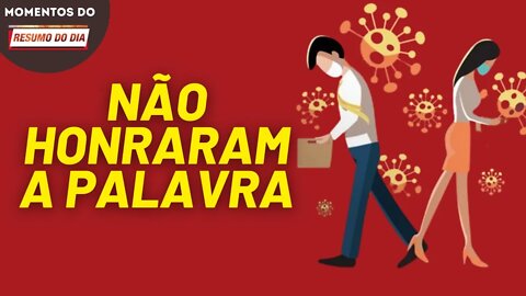 Mesmo após acordo, bancos demitiram funcionários durante a pandemia | Momentos do Resumo do Dia