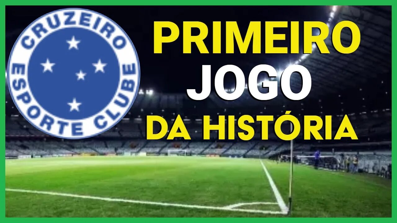 🦊🔥😱[OFICIAL] CRUZEIRO: QUEM FEZ O PRIMEIRO GOL DA HISTÓRIA?