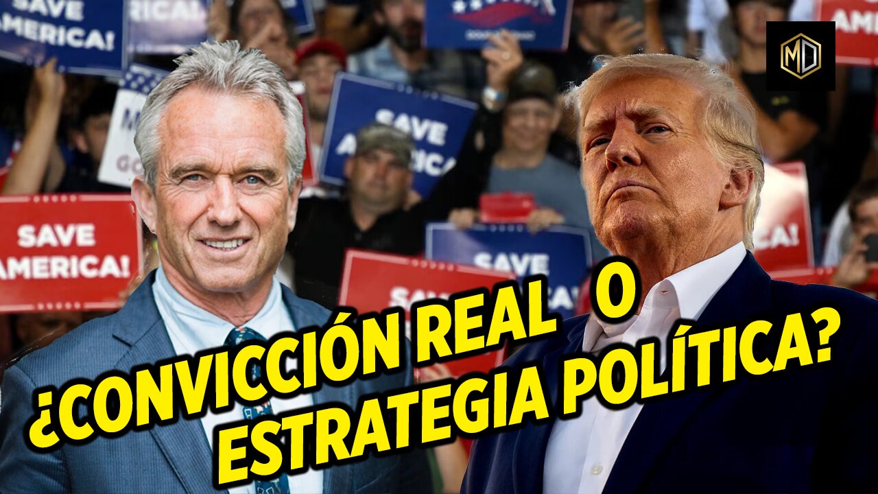 🔥 Robert Kennedy Jr. dice que NO QUIERE SABER NADA con Trump
