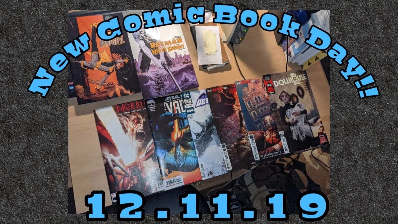 New Comic Book Day!! 12.11.19