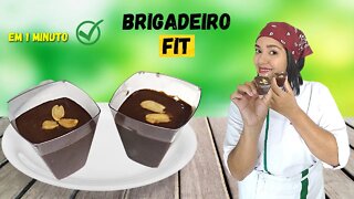 DOCE FIT EM 1 MINUTO COM 3 INGREDIENTES | GASTRONOMIA E NEGÓCIOS