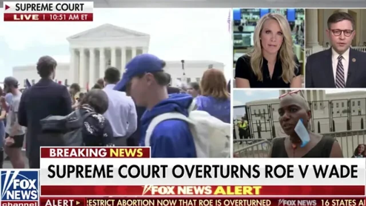 Congressman Johnson to Fox: "There is no Constitutional right to abortion, and never has been."