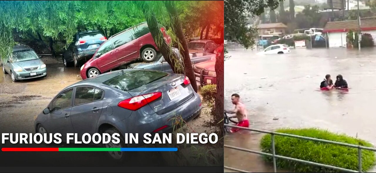 EMERGENCY DECLARED EXTREME RECORD FLOODING-MORE COMING*TEXAS VS FEDS*GUN RUNNING OVER THE BORDER*