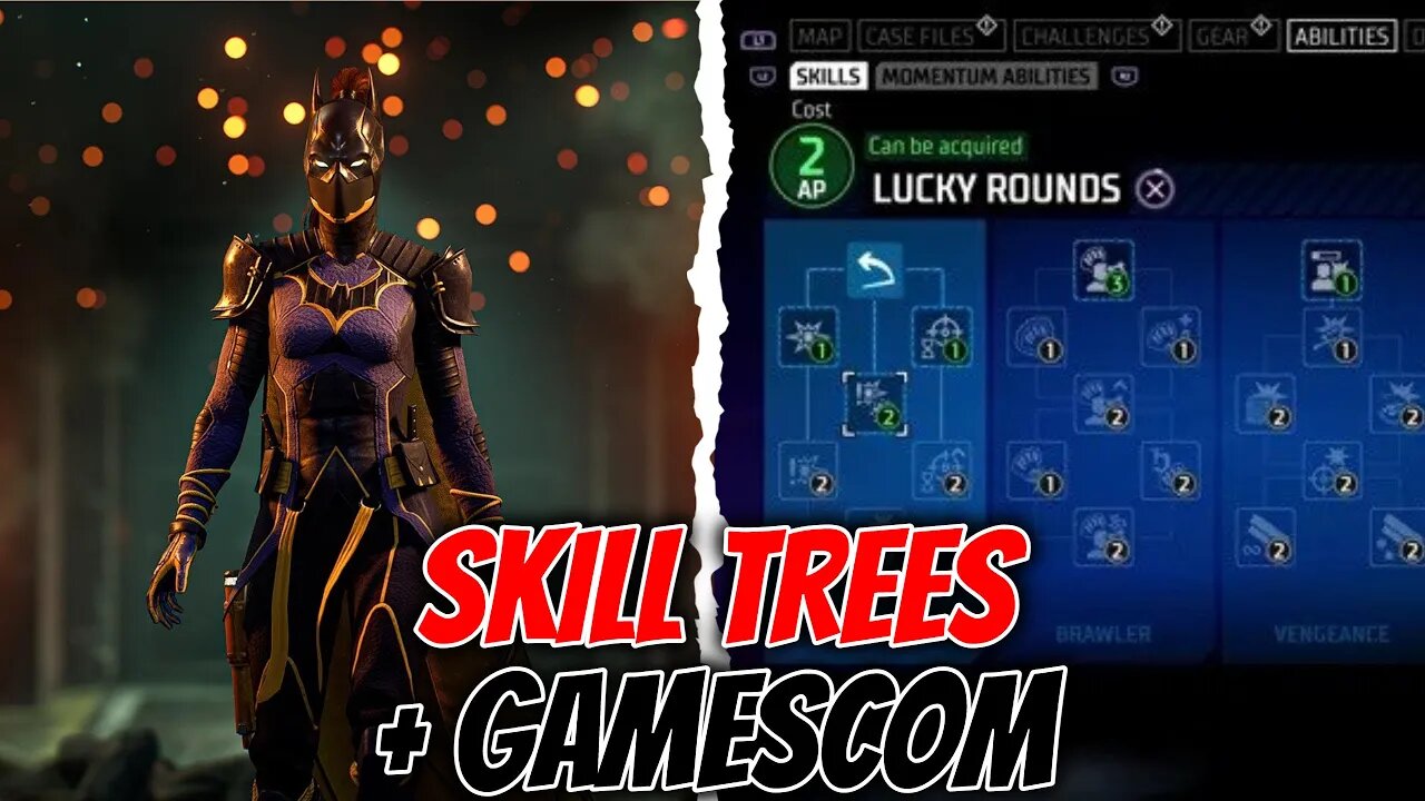 Gotham Knights Attending Gamescom + Skill Tree DETAILS