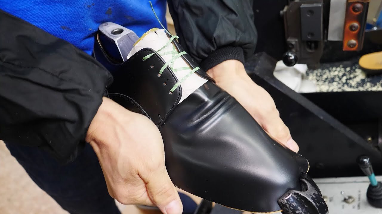 The process of making shoes that fit my feet, handmade shoe craftsmen in Korea