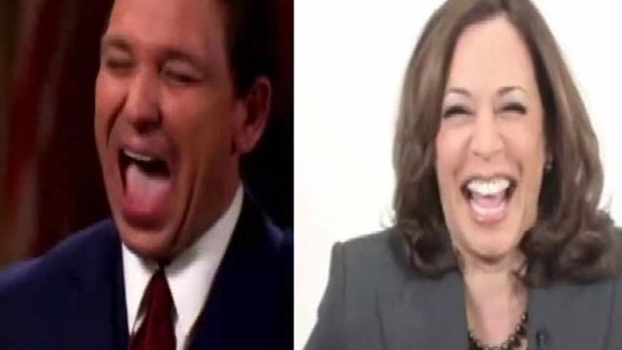 Ron DeCackle - CRINGE the Desantis fake laugh