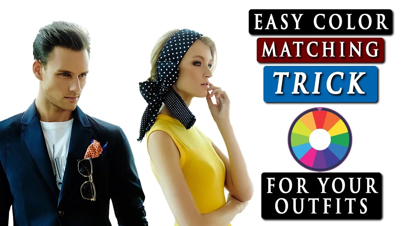 How to MATCH COLORS in CLOTHES | Easy color matching TRICK