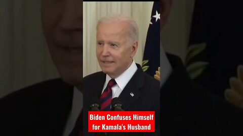 Biden Confuses Himself for Kamala's Husband and Says He has Covid