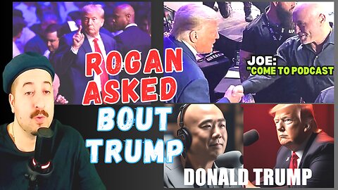 Joe Rogan Asked To Have Donald Trump On His Podcast