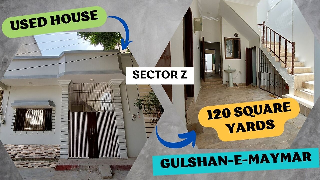 120 Square Yards I Single Story House I Sector Z-6 I Used House