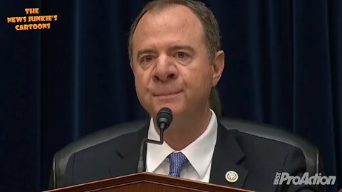 Adam Schiff is reading a self-written fake transcript of Trump's phone call