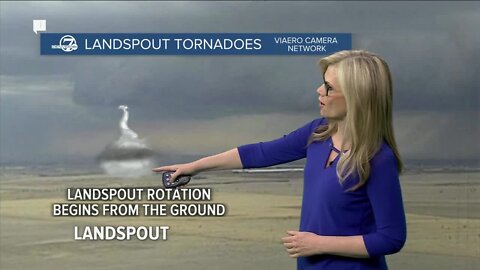 Difference between landspout and tornado