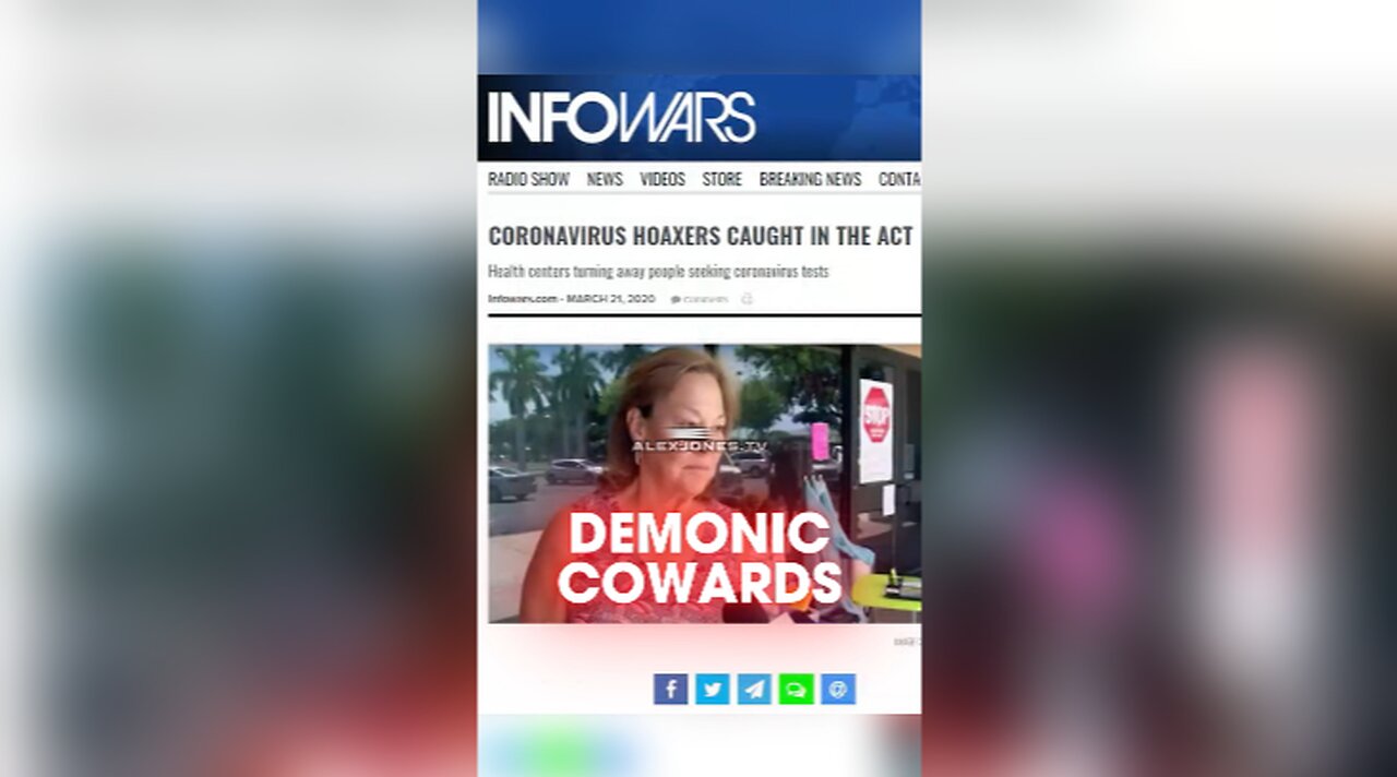 Alex Jones: America Infested With Devil Worshipping Cowards - 4/2/20