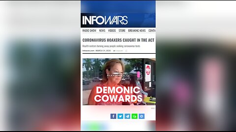 Alex Jones: America Infested With Devil Worshipping Cowards - 4/2/20