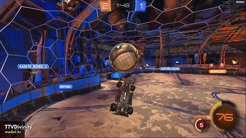 A clean airdribble in rumble