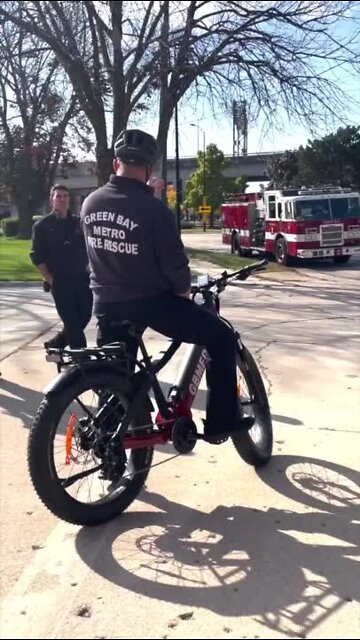Green Bay Metro Fire Department received a new fleet of e-bikes