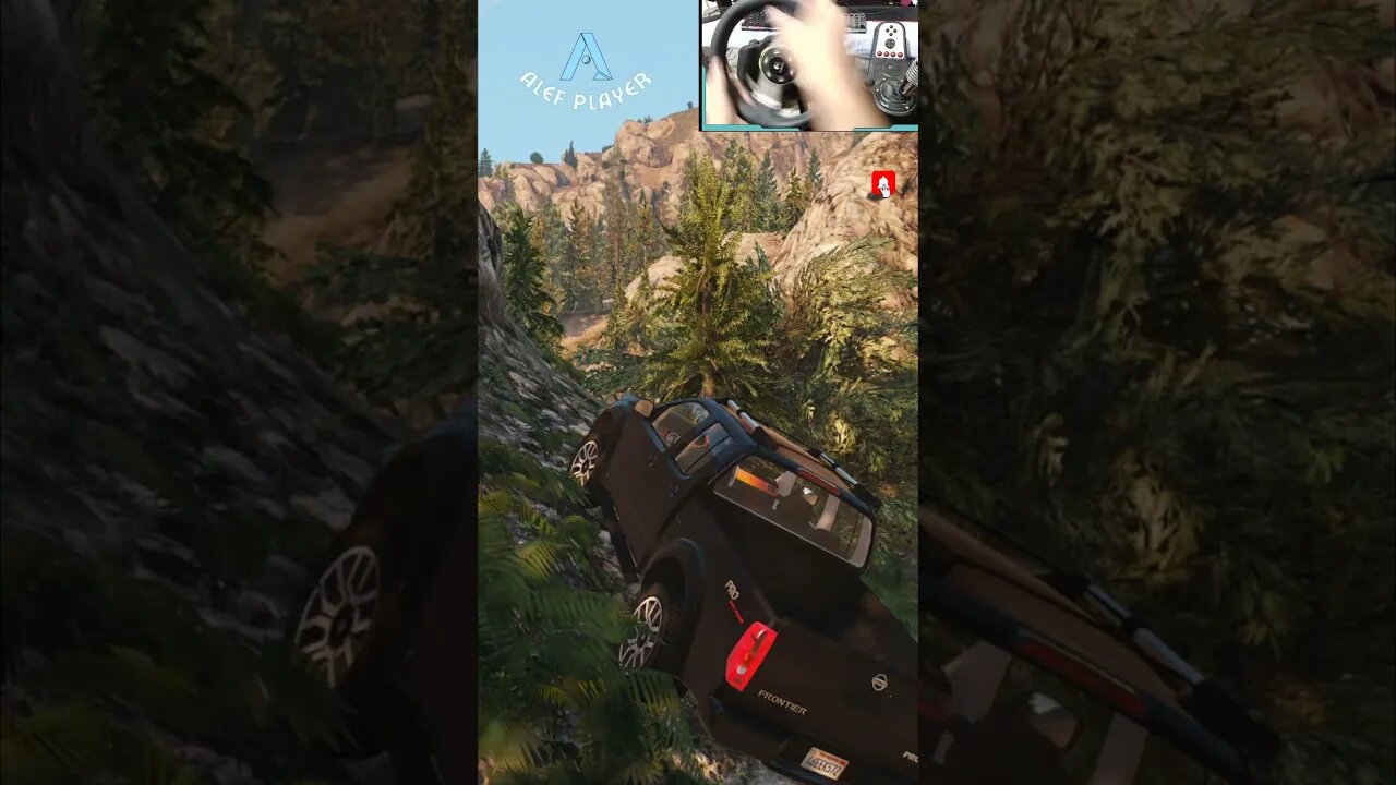 Nissan Frontier - GTA V Off-Road | Logitech g27 gameplay E14 #shorts