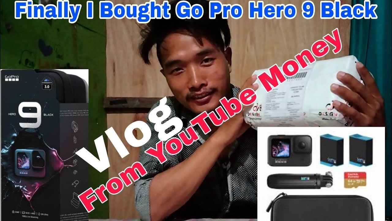 Finally I Bought Go Pro Hero 9 Black From Youtube Money by Village Boy