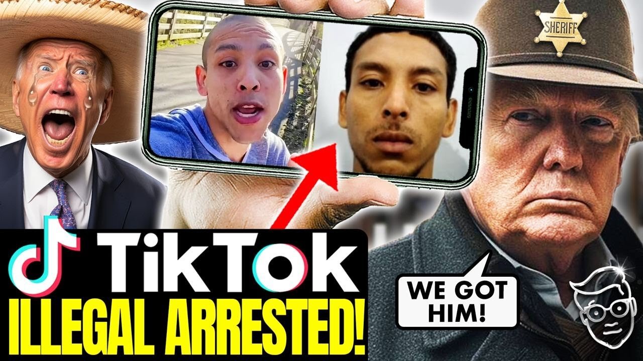 ILLEGAL ALIEN ‘INFLUENCER’ ARRESTED FOR DEPORTATION AFTER MOCKING AMERICANS AS ‘SLAVES’ | GTFO 🤬