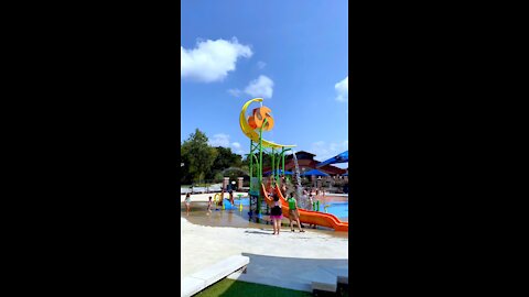 Dodge Park Splash Pad in Sterling Heights