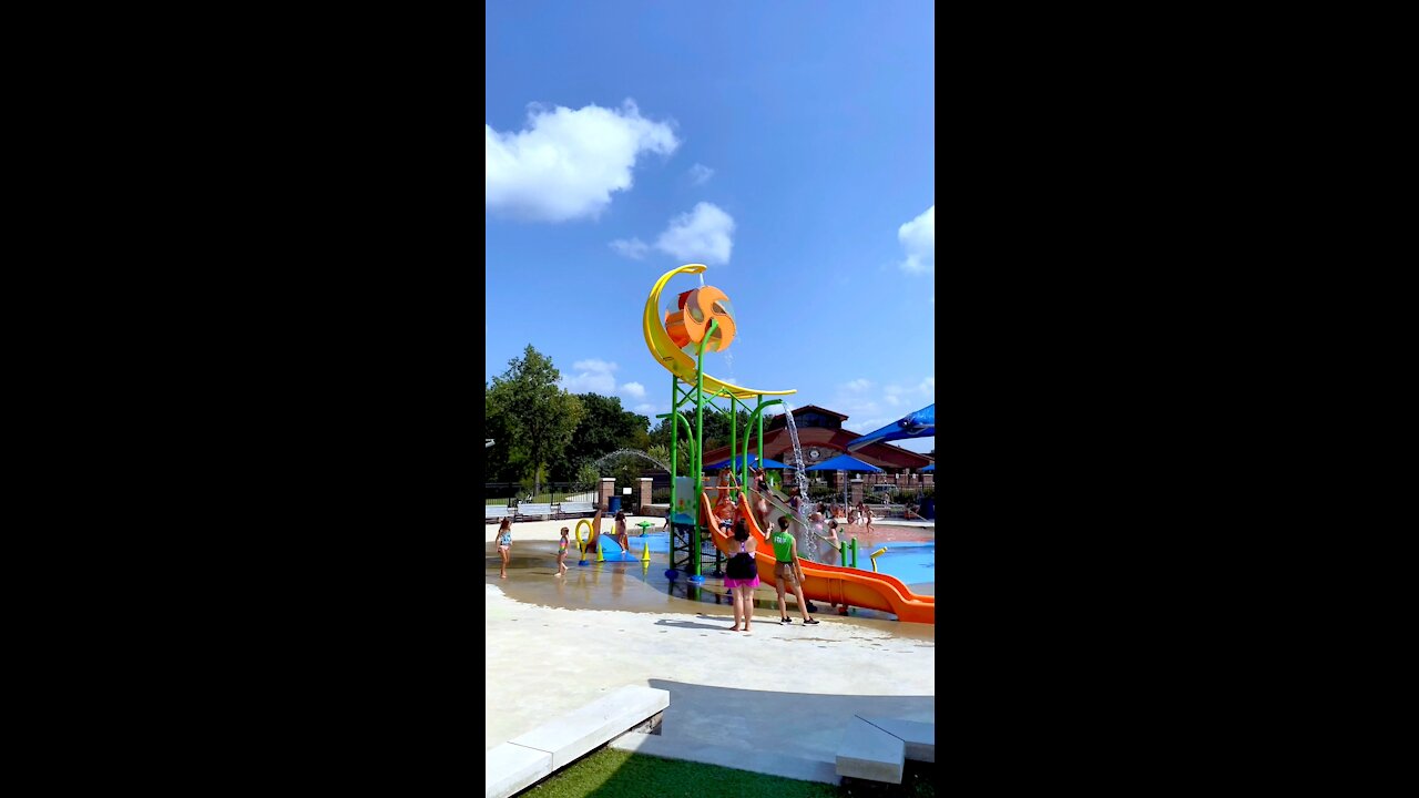 Dodge Park Splash Pad in Sterling Heights