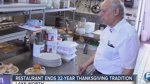 Lake Worth Thanksgiving tradition ends at Farmer Girl Restaurant