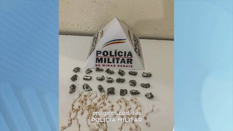 Timóteo: polícia localiza buchas de maconha e pedras de crack