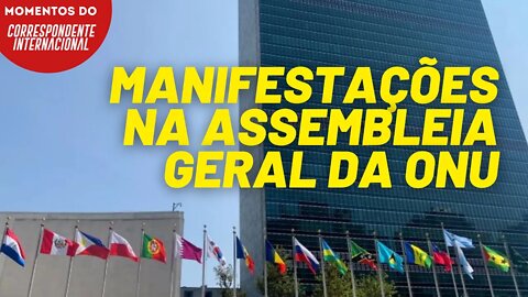 Protestos contra e a favor de Bolsonaro em Nova Iorque | Momentos do Correspondente Internacional