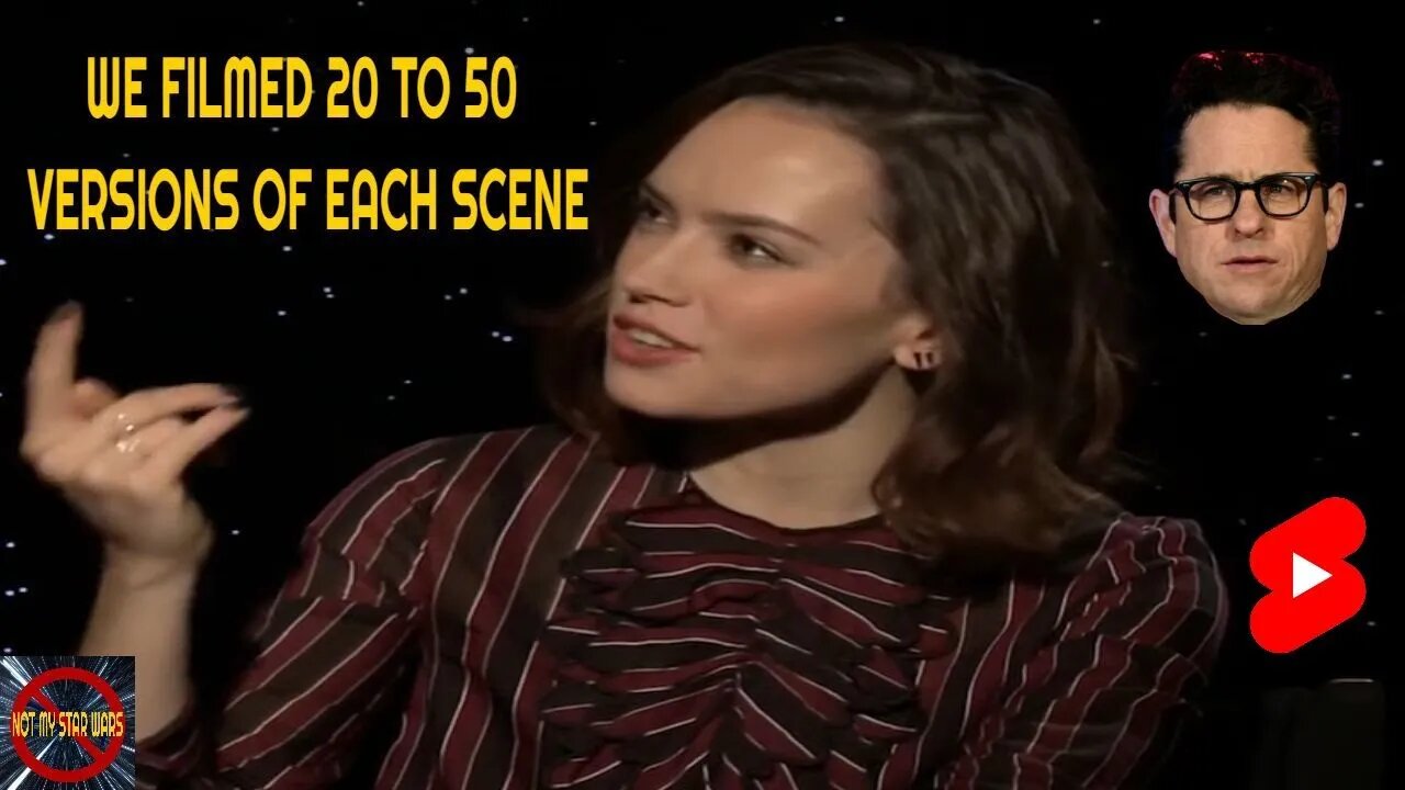 Daisy Ridley Gives Us PROOF J.J. Abrams NEVER Had a PLAN for STAR WARS #Shorts #YouTubeShorts