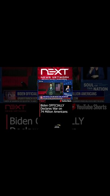 Biden OFFICIALLY Declares War on 74 Million Americans #shorts