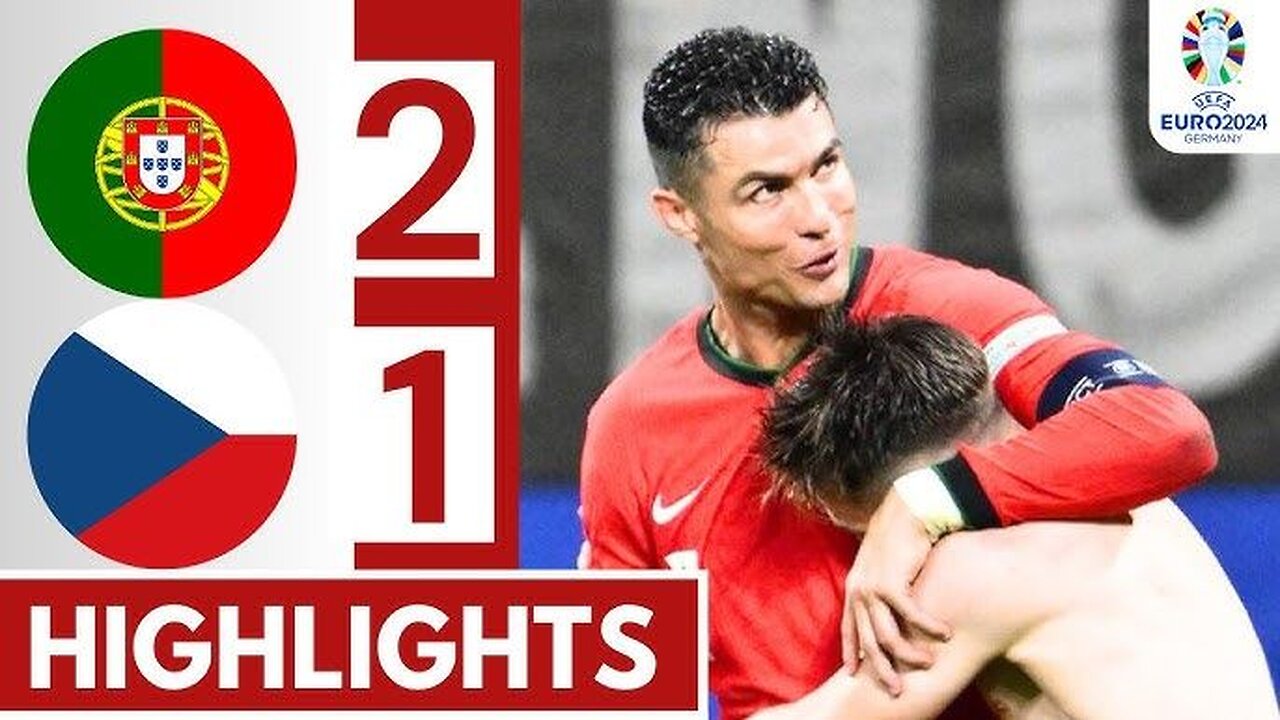 Portugal vs Czechia Euro 2024 Highlights