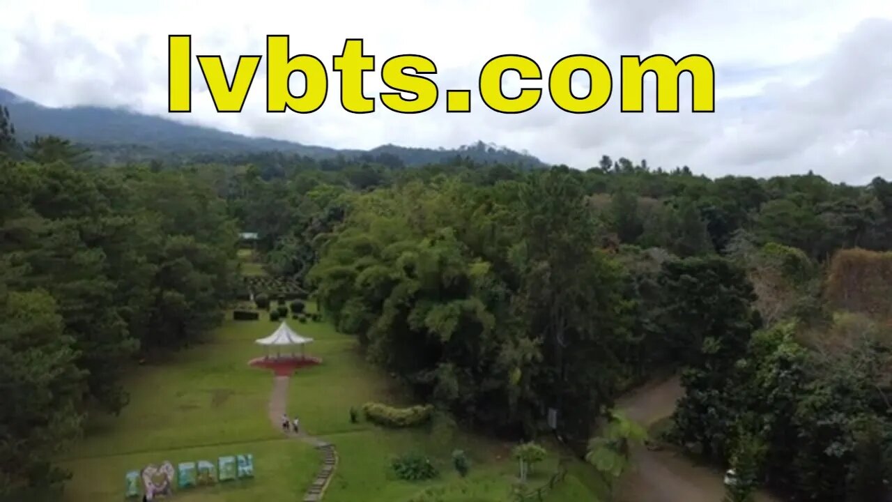 2 Eden Nature Park Drone View Philippines 2022