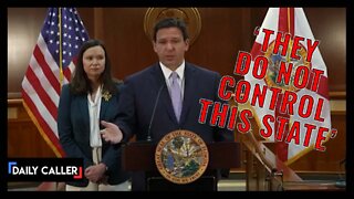 Gov. DeSantis Blasts Disney For Its 'Hypocrisy'